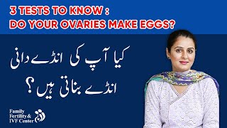 3 Tests to Know Do Your Ovaries Make Eggs in UrduHindi [upl. by Wilbert]