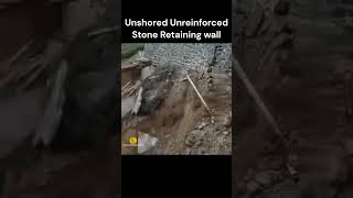 Excavation Shoring Failure Compilation shorts short [upl. by Ococ144]