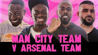 ARSENAL V MAN CITY PLAYER FOR PLAYER  FILTHY DUOS [upl. by Gazzo]