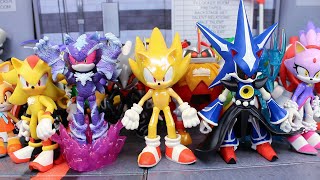 Jakks Pacific 4quot Sonic Action Figure Collection 2024 [upl. by Llenrup]