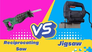 Reciprocating Saw versus Jigsaw  SkilledHub Tool Showdown [upl. by Millford]