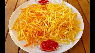 Evde Çıtır Patates Nasıl Yapılır😍 CİPS TARİFİ✔how to make potato chips [upl. by Annor]