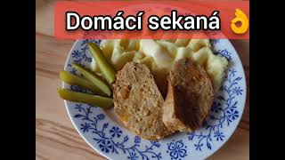 Domácí sekaná pečeně  minutový recept na výbornou sekanou kterou zvládne každý 👌 [upl. by Bunni]