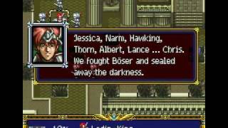 Der Langrisser  Elwin vs Ledin Independent path [upl. by Zosi543]