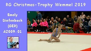 Emely Diefenbach GER  A2009 01  Christmas Trophy Wemmel 2019 [upl. by Cristen]