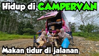 NYAMAN HIDUP DI CAMPERVAN MEMBUAT KAMI MALAS PULANG [upl. by Adna702]