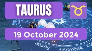 Taurus horoscope  Taurus Horoscope for Today 19 October 2024 [upl. by Gambell852]