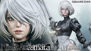 【玩具情報】超高質2B雕像 Square Enix Masterline 13尼爾自動人形2B YORHA NO 2 TYPE B [upl. by Yelnoc]