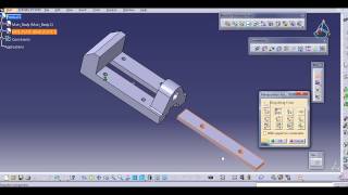 ASSEMBLY CONSTRAINTS CATIA V5 [upl. by Araeit]