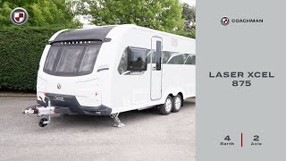 Coachman Caravan Company Ltd Laser Xcel 875 2024 Season [upl. by Fraya]