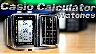 Casio Calculator Watches  Tech Tuesday [upl. by Annaej]