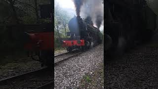 DOUBLE HEADED S160s STORM THE CAULDON BRANCH locomotive trainspoting [upl. by Oile]