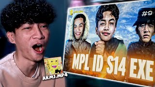 React MPL ID S14 EXE  RRQ Kedingingan Taunting Liquid Evos Di Palung Mariana [upl. by Aliet364]