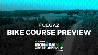 FulGaz Bike Course Preview  2023 VinFast IRONMAN 703 World Championship [upl. by Faustena]