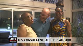 US CONSUL GENERAL HOSTS AUTHOR [upl. by Dodi341]