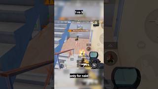 Only naid 1 vs 3 pubgmobile inioz inioz [upl. by Alig465]