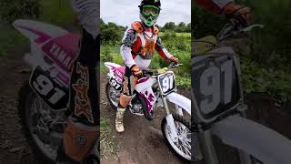 Yamaha YZ125 1991 Amazing Evo 2 stroke Motox sound Start up Walk Around and Ride Away [upl. by Candice855]