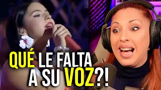 ANGELA AGUILAR ¿DEMASIADO CORRECTA Boleros en Premios Platino  VOCAL COACH Reaction amp Analysis [upl. by Chloette]