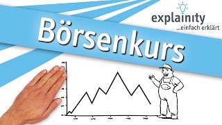 Börsenkurs einfach erklärt explainity® Erklärvideo [upl. by Garfield803]