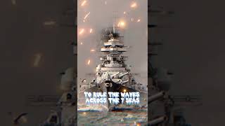 Sabaton  Bismarck fan short lyrics video viral shorts sabaton bismarck [upl. by Wayland]