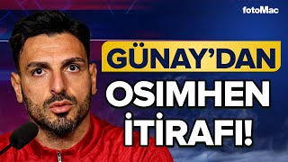 Günay Güvençten Osimhen İtirafı quotBana Atatürkü Ve İstiklal Marşını Sorduquot galatasaray osimhen [upl. by Ecirahc671]