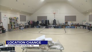 Washington Co TN warming station moved to Embreeville United Methodist Church [upl. by Ulises]