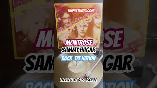 MONTROSE SAMMY HAGAR Rock The Nation New Gold Vinyl fridaymusic sammyhagar vanhalen rock vinyl [upl. by Heloise]