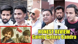 Thugs Of Hindostan HONEST REVIEW  Gaiety Galaxy Bandra  Aamir Khan Amitabh Bachchan [upl. by Ardek328]