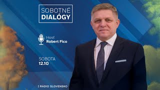 Sobotné dialógy predseda vlády a líder strany SmerSSD Robert Fico  9112024 [upl. by Aserehs]