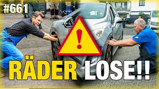 UNGLAUBLICH ⚠️☠️⚠️ Alle 4  Räder lose am Peugeot  ElektroMini 🔋 Wie gut ist der Akku WIRKLICH [upl. by Enilarac924]