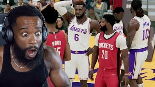 The BIGGEST HEADACHE Ive Ever Had Playing The Lakers NBA 2K22 MyCareer Ep 18 [upl. by Odo]