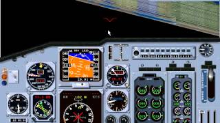 Flight Simulator 98 Glitch The Underworld [upl. by Aronael448]