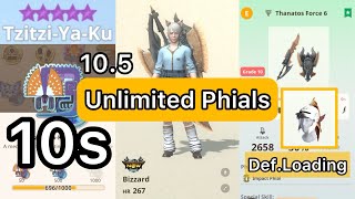 MHN Charge blade ”Unlimited Phials” feat Defensive loading Monster hunter now [upl. by Anthony911]