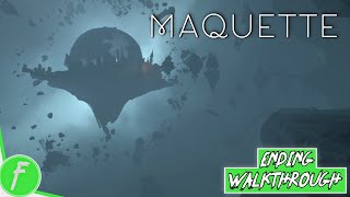 Maquette FULL WALKTHROUGH Gameplay HD PC  NO COMMENTARY  ENDING PART [upl. by Harhay]