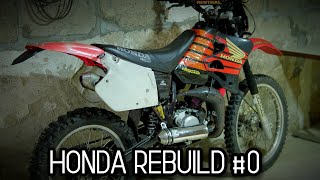 Nowy projekt hondy czyli to co będzie  HONDA REBUILD 0 honda am6 rebuild supermotorbikes [upl. by Neala]