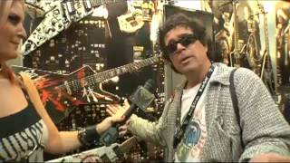 DEAN GUITARS NAMM 2012 TOMMYBOLIN SIGNATURE GUITAR [upl. by Bibbye199]