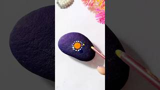 Easy painting ideas stone art art satisfying viral trending creative [upl. by Salahi]