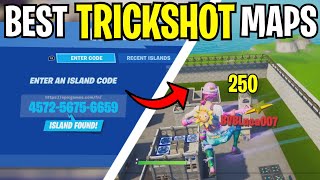 Top 5 BEST Fortnite Trickshot Maps With CODES [upl. by Neraj66]