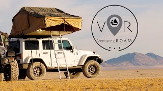 REVIEW Smittybilt Roof Top Tent Overview  Overlander XL [upl. by Tonnie]