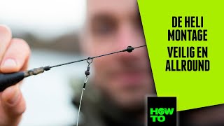 Karpervissen  Het meest VEILIGE en ALLROUND loodsysteem  De HELI montage  Korda Benelux How To [upl. by Brill]