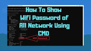 How to get any WIFI password without any software [upl. by Urbannai730]