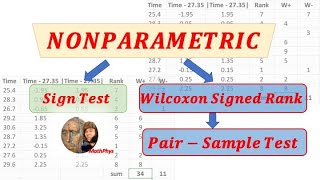 ALEVEL FURTHER STATISTICS WILCOXON PAIRED SIGNED RANK TEST [upl. by Gomar]