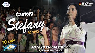 STEFHANY ao vivo em Salitre CE [upl. by Onailimixam]