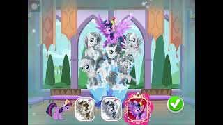 Princess Twilight Sparkles Magic Horn Switch and Selected the Items MLP Color By Magic [upl. by Tiler613]