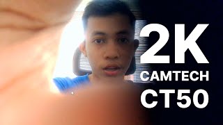 Unboxing CAMTECH Webcam 2K 4MP CT50 QHD 1440P With Auto Focus  Auto White Balance Auto Exposure [upl. by Atekin133]