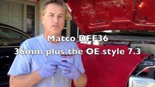 Ford 64 60 Powerstroke fuel filter tips and tricks [upl. by Spark]