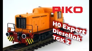 PIKO 059 H0 Expert Diesellok TGK 2 quotKalugaquot  Modellvorstellung [upl. by Sid]