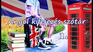 Angol kifejezés szótár 1 [upl. by Gone488]