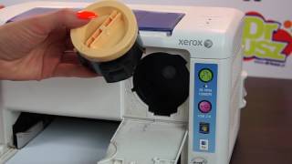 Drukarka Xerox Phaser 3010 – jak wymienić toner I DrTuszpl [upl. by Newra]