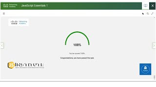 Cisco JavaScript Essential 1 Module 4 Answers  Get 100 Correct Answers For Jse 1 Module 4 2023 [upl. by Harlene897]